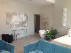 NW from THIS hotel room, which probably deserves it's own blog post